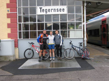 [Start at Tegernsee station]